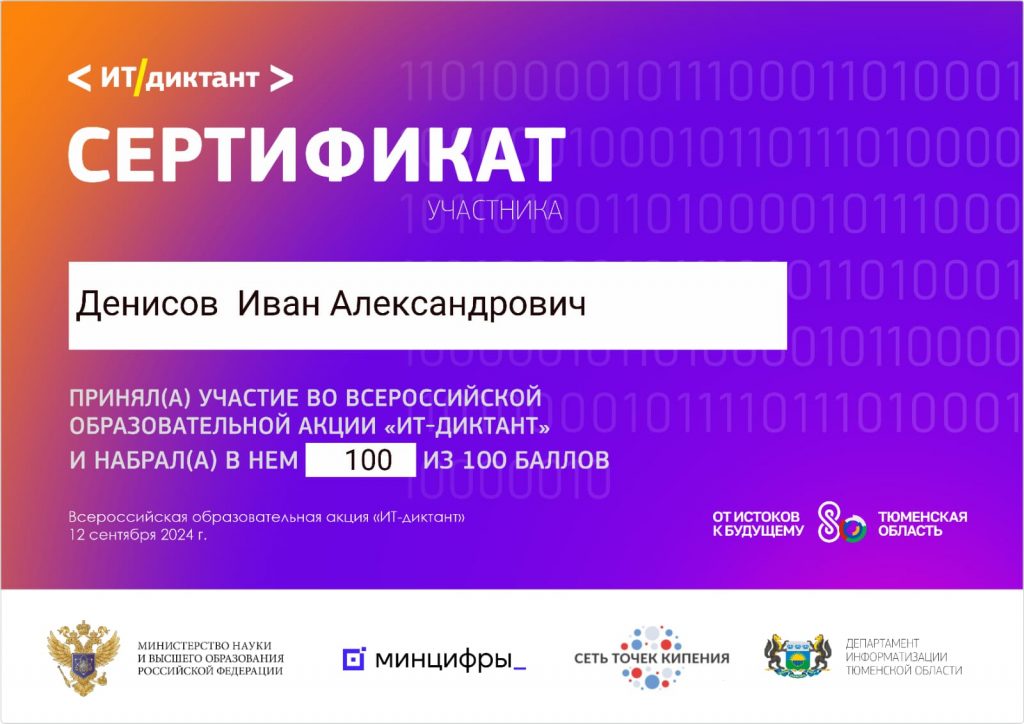 Сегодня, 12 сентября 2024 года в Российской Федерации отмечается День программиста!